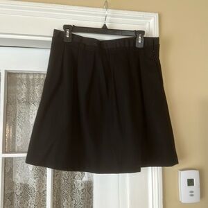 Lands End black wool skirt.  Size 6
